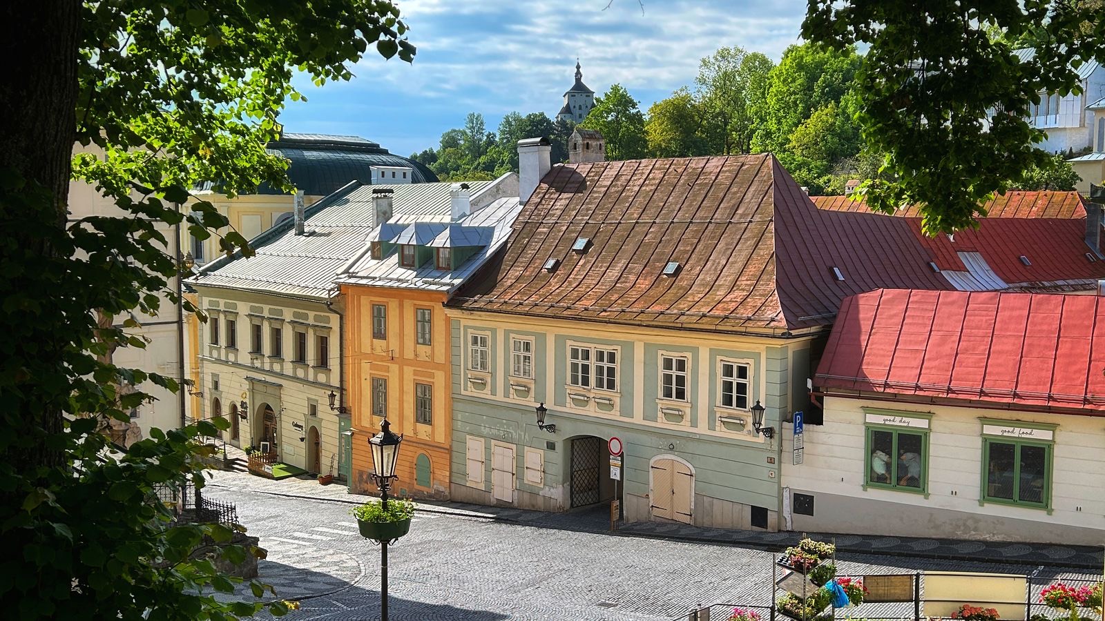 Historické námestie v Banskej Štiavnici