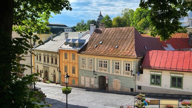Historické námestie v Banskej Štiavnici