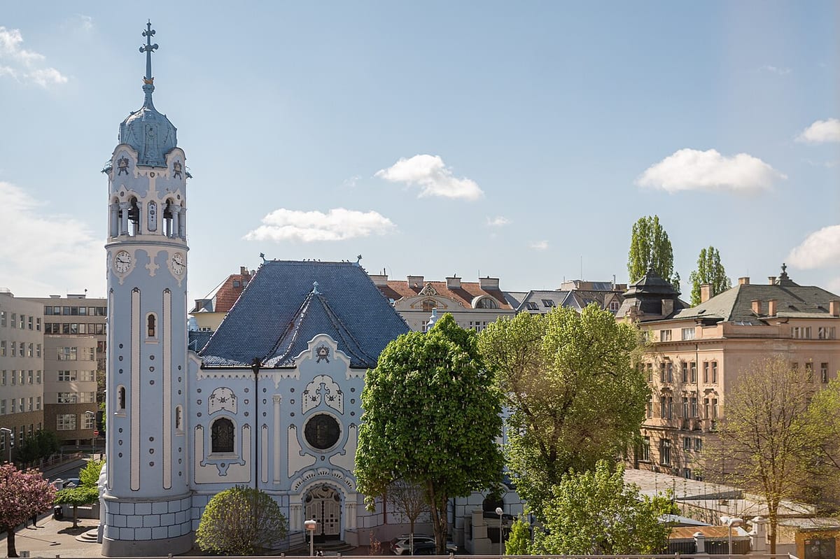 Modrý kostolík, Kostol svätej Alžbety Uhorskej v Bratislave